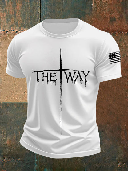 Camiseta de manga corta The Way Cross para hombre