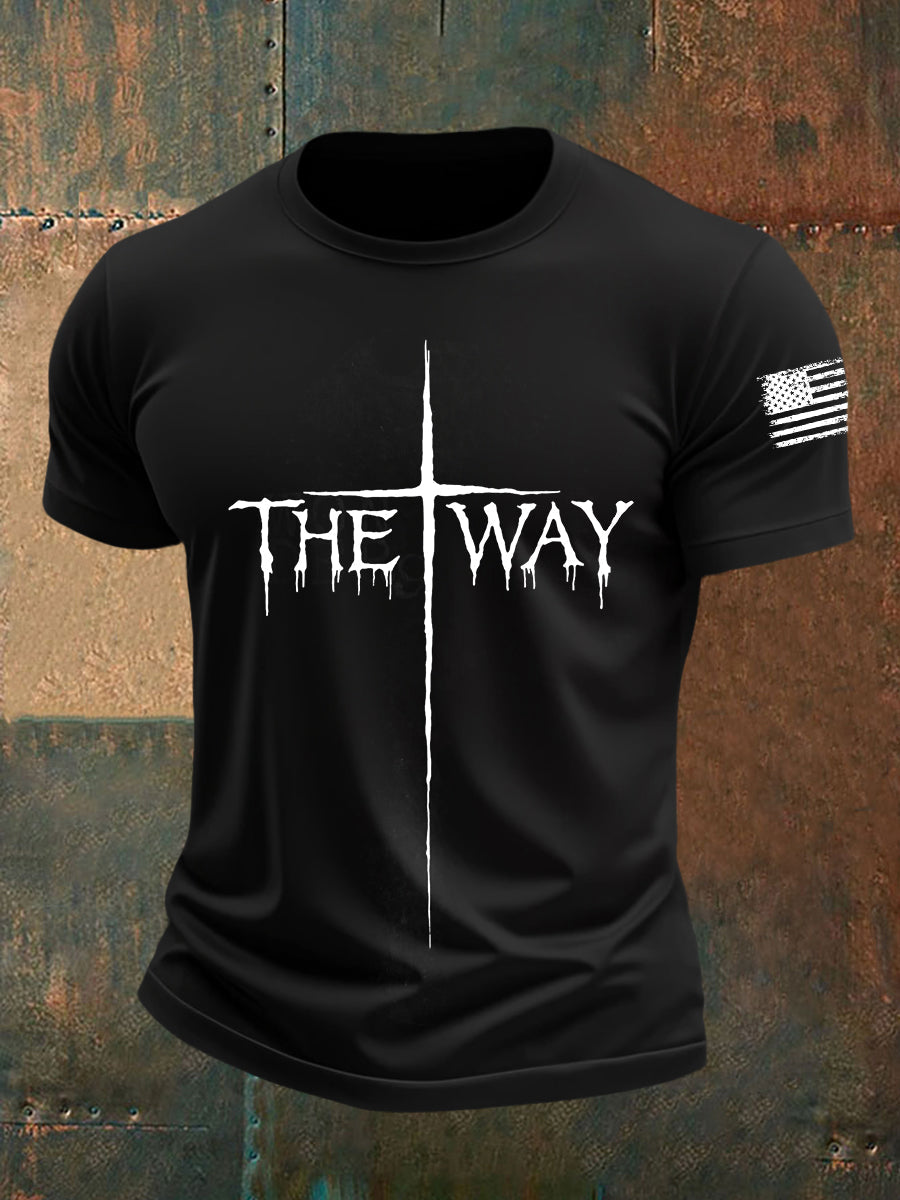 Camiseta de manga corta The Way Cross para hombre