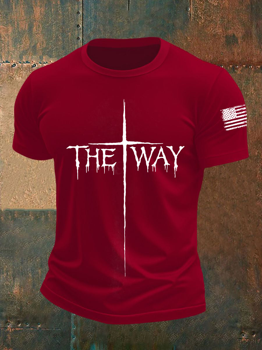 Camiseta de manga corta The Way Cross para hombre