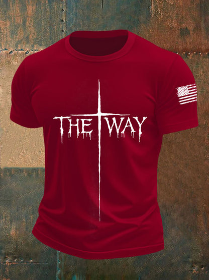 Camiseta de manga corta The Way Cross para hombre