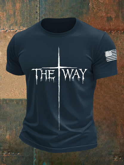 Camiseta de manga corta The Way Cross para hombre