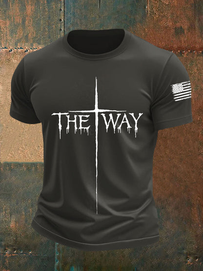 Camiseta de manga corta The Way Cross para hombre