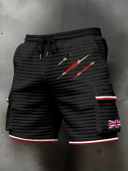 Pantalones cortos con estampado UK Flag de hombre