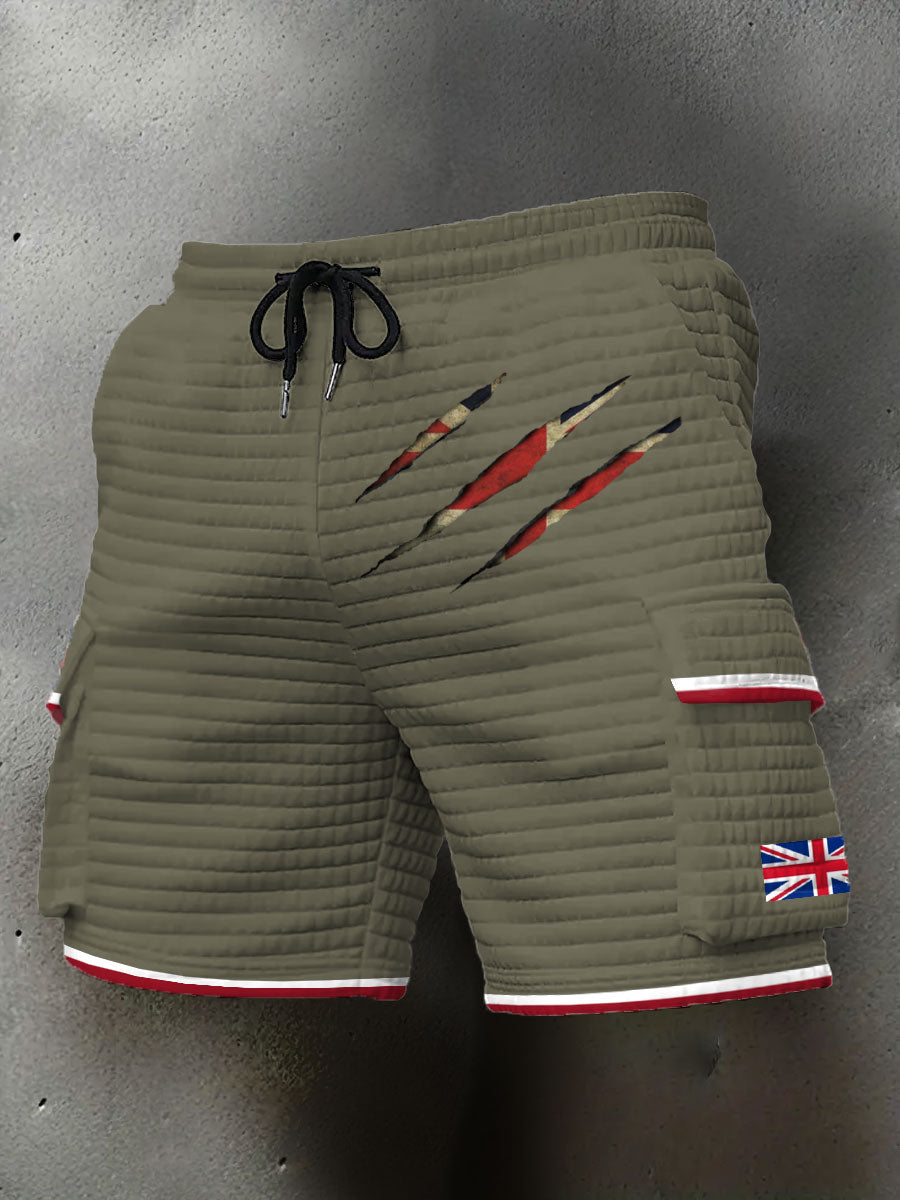 Pantalones cortos con estampado UK Flag de hombre