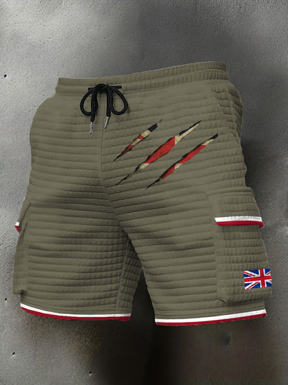 Pantalones cortos con estampado UK Flag de hombre