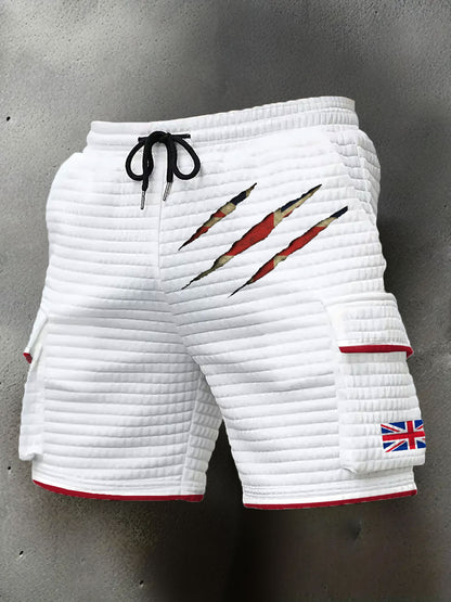Pantalones cortos con estampado UK Flag de hombre