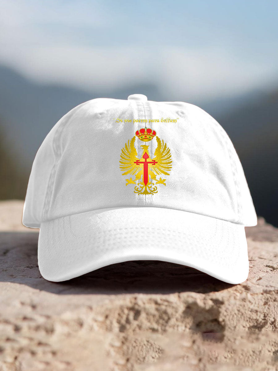 Unisex Cruz de Borgoña Tercio Impreso Sombrero