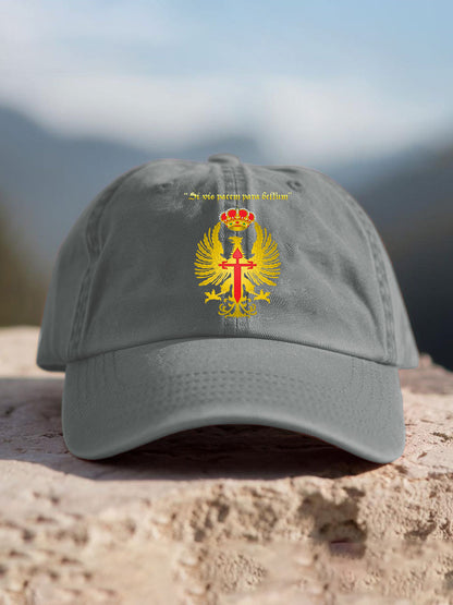 Unisex Cruz de Borgoña Tercio Impreso Sombrero