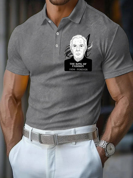 Hombres en memoria amante moda leyenda camisa