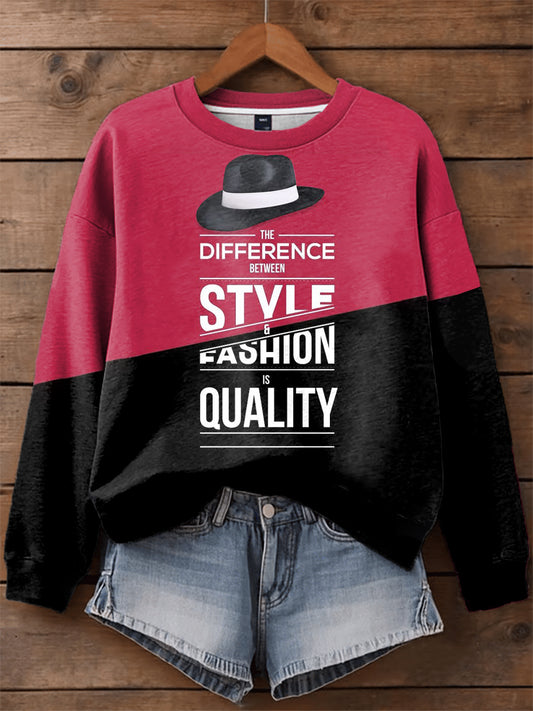 Sudadera conmemorativa de las citas de la leyenda del ashion de las mujeres