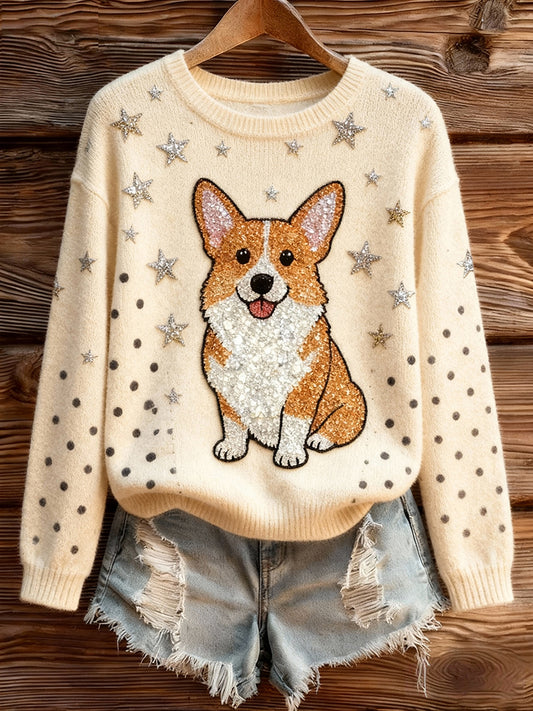 Tops de mujer para perro Corgi