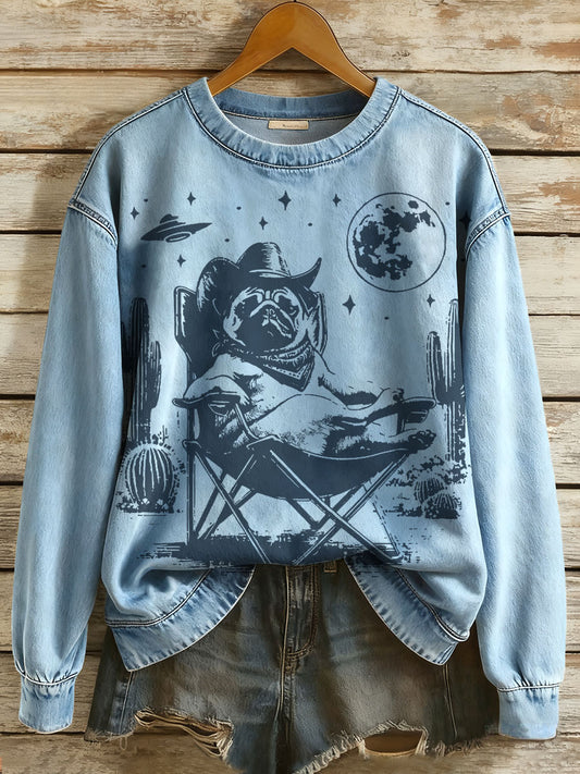 Sudaderas Western Poodle de mujer