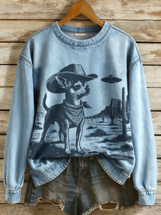 Sudaderas Western Chihuahua de mujer