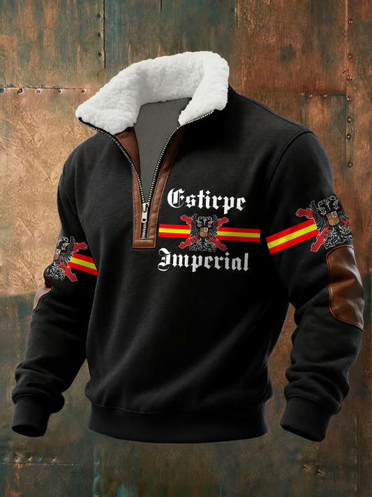 Tops casuales con estampado de arte de España para hombre