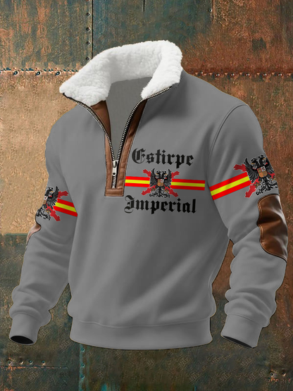Tops casuales con estampado de arte de España para hombre