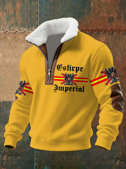 Tops casuales con estampado de arte de España para hombre