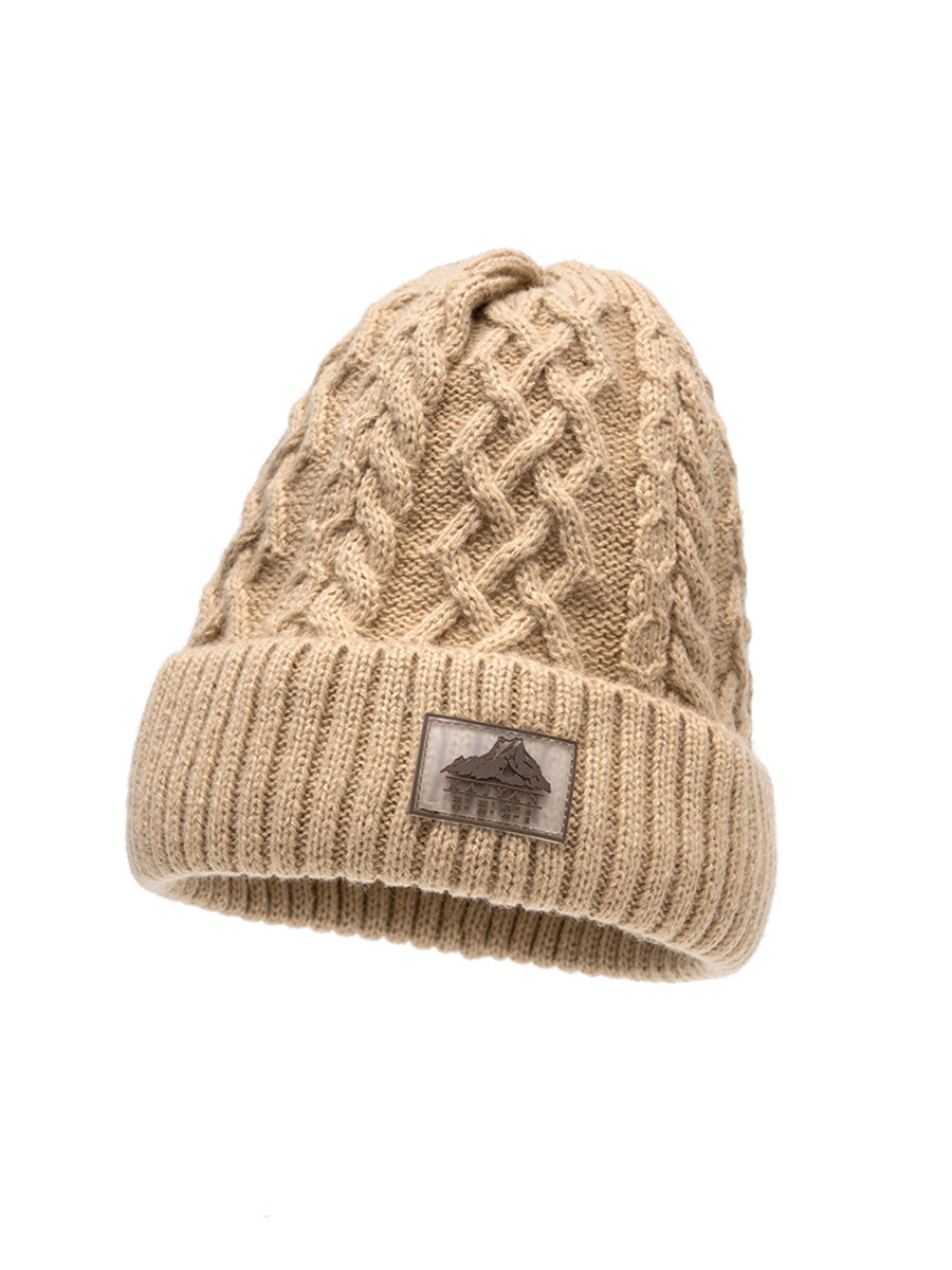 Unisex Cable de punto Sombrero