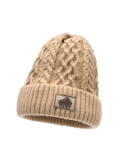 Unisex Cable de punto Sombrero