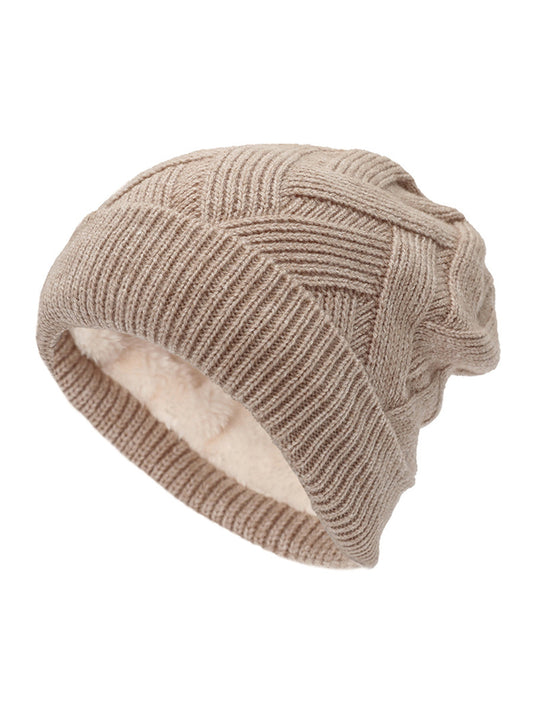 Sombrero de lana de punto unisex