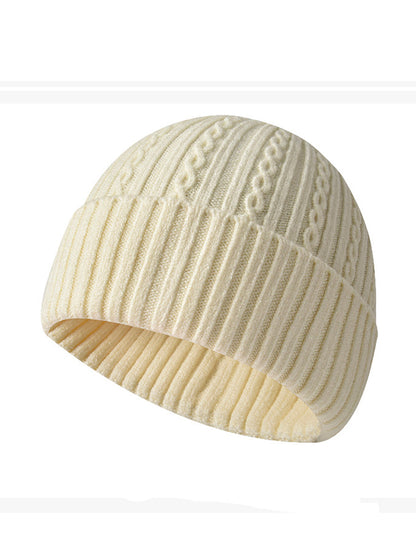 Sombrero de punto unisex del patrón del cable