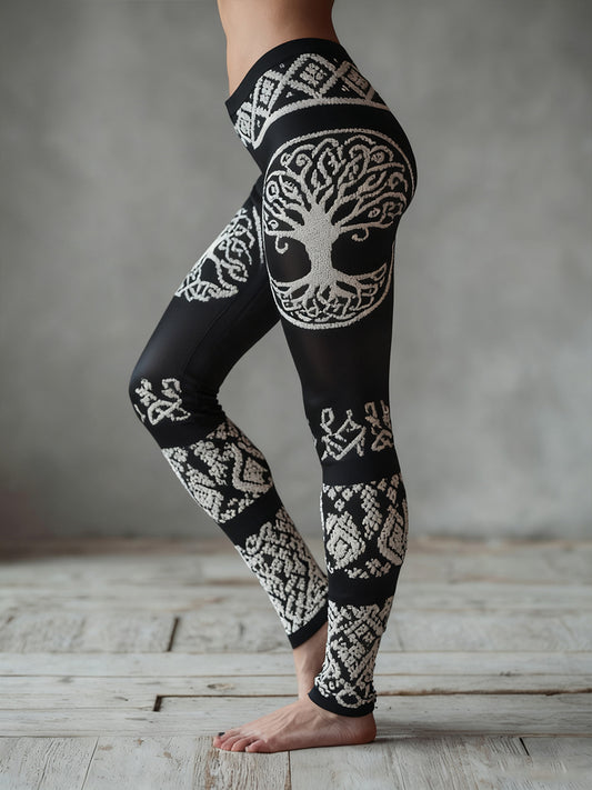 Leggings estilo vikingo para mujer