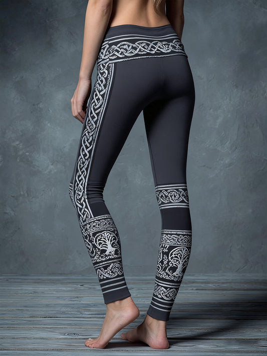 Leggings estilo vikingo para mujer