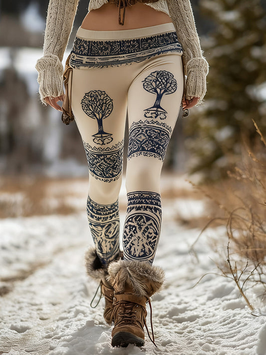 Leggings estilo vikingo para mujer