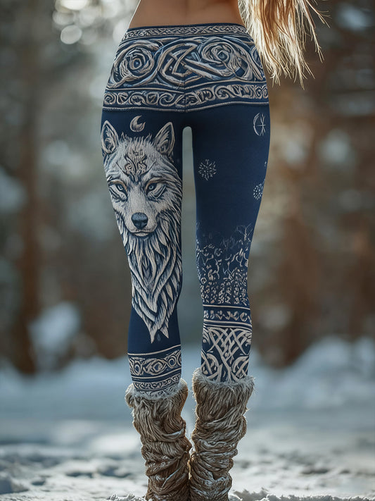 Leggings estilo vikingo para mujer