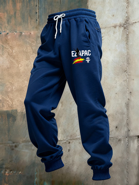 Pantalones largos casuales de moda vintage para hombres