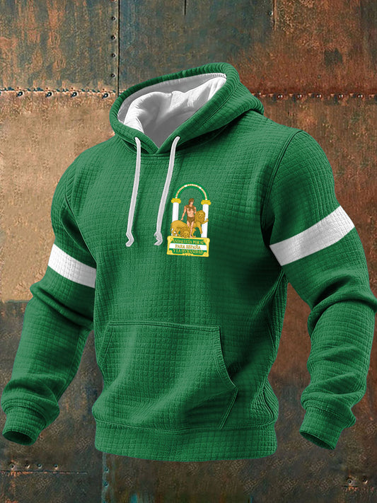 Sudadera con capucha España Andalucía Orgulloso Impreso para hombre