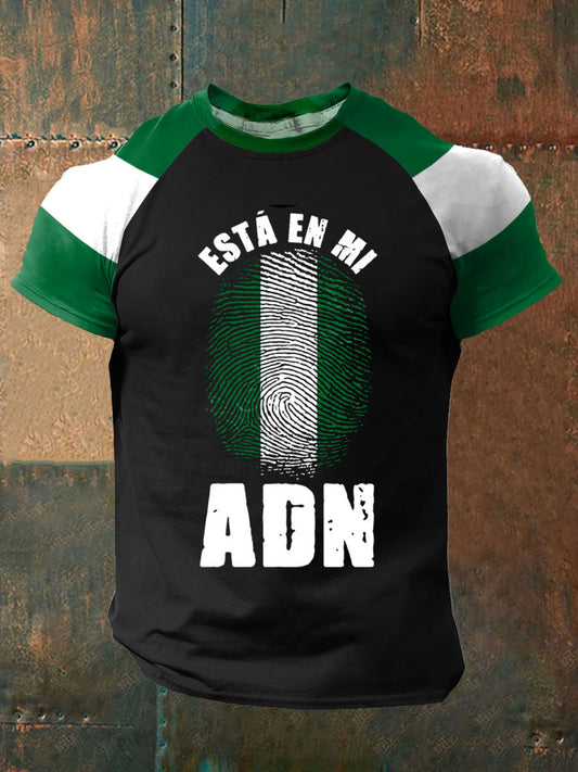 Camiseta estampada España Andalucía Orgulloso de hombre