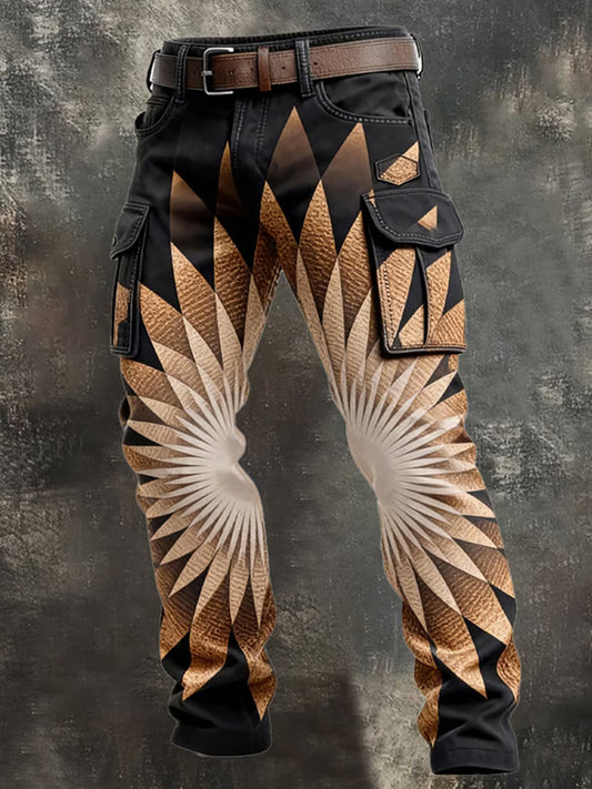 Pantalones casuales del trabajo del estilo del negocio retro de los hombres