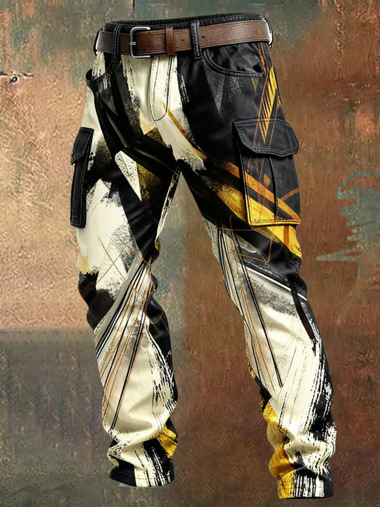 Pantalones casuales del trabajo del estilo del negocio retro de los hombres