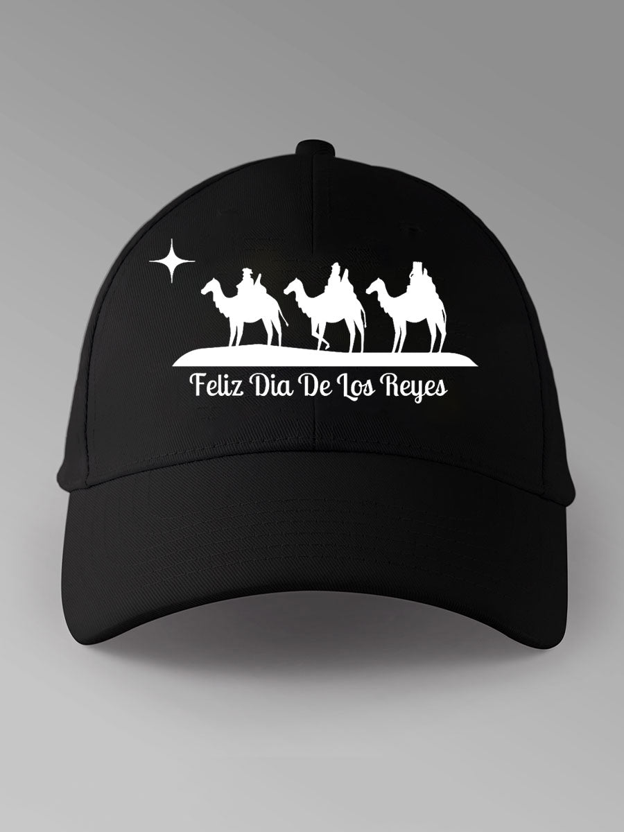 Unisex Puerto Rico Tres Reyes Día Arte Impreso Sombrero