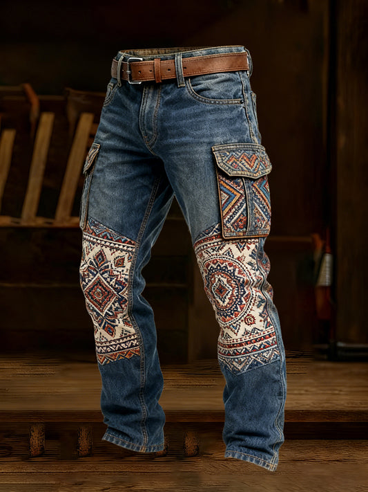 Pantalones casuales del trabajo del estilo del negocio retro de los hombres