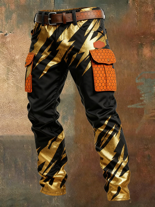 Pantalones casuales del trabajo del estilo del negocio retro de los hombres