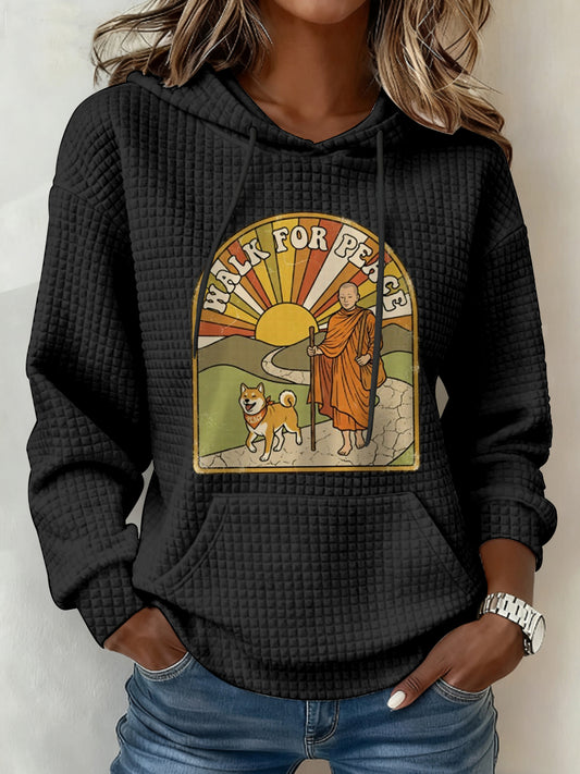 Sudadera Walk For Peace para mujer