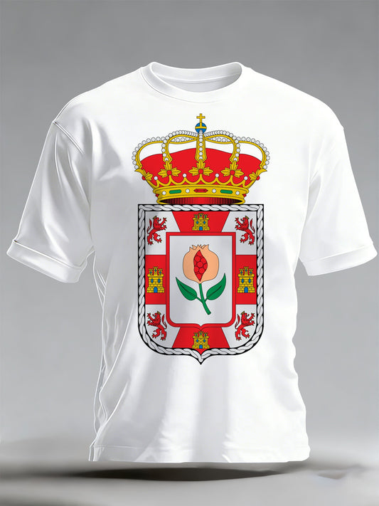 Camiseta con estampado de vacaciones andaluz para hombre