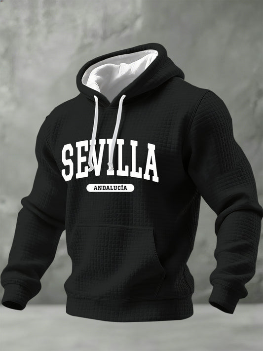 Sudadera con estampado andaluz de hombre