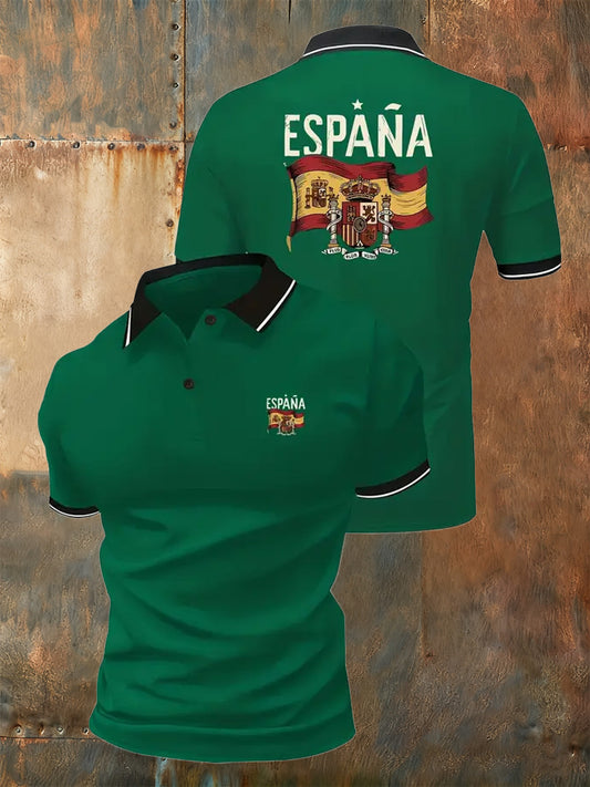 Polo con estampado conmemorativo del Festival Andaluz de los hombres