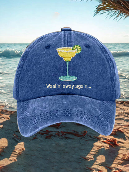 Unisex Vacaciones Playa Estilo Margs Lover Impreso Sombrero