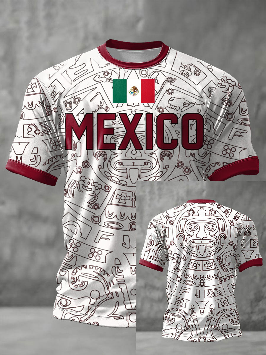 Camiseta estampada para hombre Mexico Baseball Lover