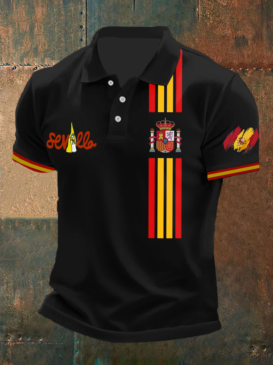 Camiseta de manga corta SEMANA SANTA de España para hombre