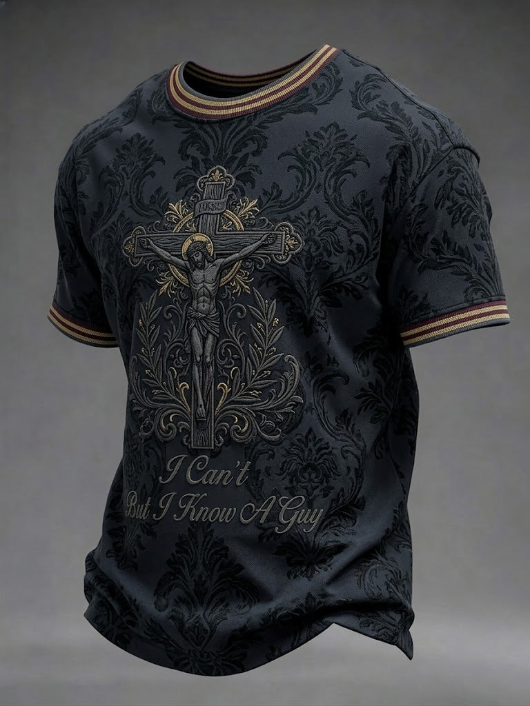 I Can't But I Know A Guy Camiseta para hombre