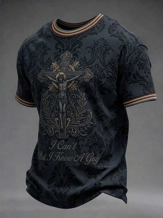 I Can't But I Know A Guy Camiseta para hombre