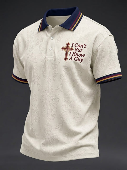 I Can't But I Know A Guy Camiseta estampada para hombre