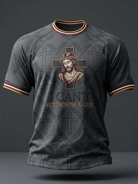 I Can't But I Know A Guy Camiseta para hombre