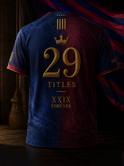 Camiseta estampada para amantes del fútbol, orgullo de España, para hombre