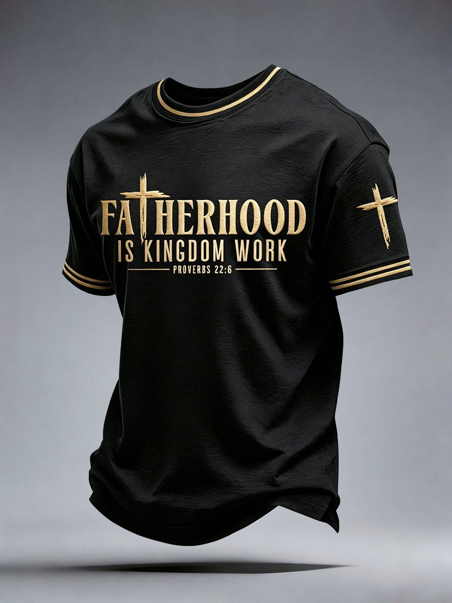 Camiseta La paternidad de los hombres es trabajo del reino