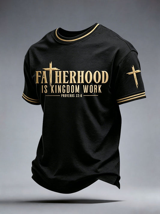 Camiseta La paternidad de los hombres es trabajo del reino